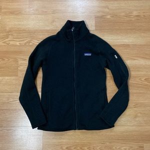 Patagonia Women’s Better Sweater Fleece Jacket Size Small Black